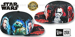 The Last Jedi ALL-OVER GOOD VS EVIL Fitted Hat by New Era - 4th View