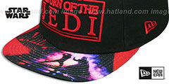 Return of the Jedi VIZA-PRINT SNAPBACK Black Hat by New Era - 4th View