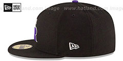 Rockies AC-ONFIELD GAME Hat by New Era - 4th View