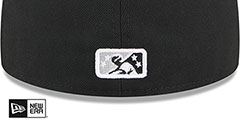 Rumble Ponies THEME NIGHT Black-Grey Fitted Hat by New Era - 4th View