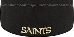 Saints 2015 NFL DRAFT FLEX  Hat by New Era - 4th View