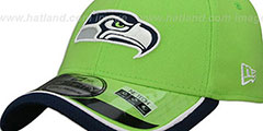 Seahawks 2014 NFL STADIUM FLEX Green Hat by New Era - 4th View