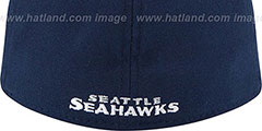 Seahawks 2015 NFL DRAFT FLEX Hat by New Era - 4th View