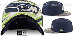 Seahawks 2016 NFL DRAFT Fitted Hat by New Era - 4th View