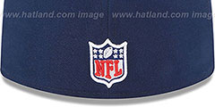 Seahawks NFL SUPER BOWL XLIX ONFIELD Navy Fitted Hat by New Era - 4th View