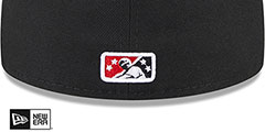 SeaWolves THEME NIGHT Black-Red Fitted Hat by New Era - 4th View