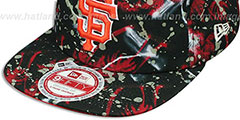 SF Giants GLOWSPECK SNAPBACK Hat by New Era - 4th View