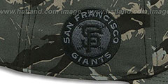 SF Giants NIGHT-VISION SNAPBACK Adjustable Hat by Twins 47 Brand - 4th View