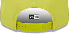 Sky Carp COPA SNAPBACK Yellow-Brown Hat by New Era - 4th View