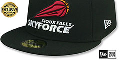 Skyforce NBA G-LEAGUE Black Fitted Hat by New Era - 4th View