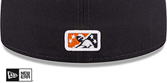 Space Cowboys MILB ONFIELD HOME Navy Fitted Hat by New Era - 4th View