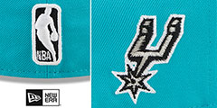 Spurs 22-23 ALTERNATE CITY-EDITION Fitted Hat by New Era - 4th View