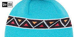 Spurs 22-23 CITY-EDITION Knit Beanie Hat by New Era - 4th View