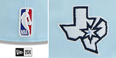 Spurs 24-25 ALTERNATE CITY-EDITION Fitted Hat by New Era - 4th View