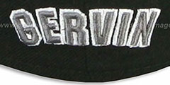 Spurs GERVIN TEAM-UP Black Fitted Hat by New Era - 4th View