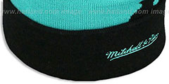 Spurs PAINTBRUSH BEANIE by Mitchell and Ness - 4th View