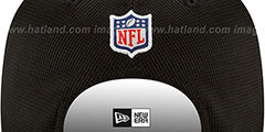 Steelers 2021 NFL SIDELINE HOME SNAPBACK Black Hat by New Era - 4th View