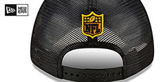 Steelers 2021 NFL TRUCKER DRAFT 940 SNAP Hat by New Era - 4th View