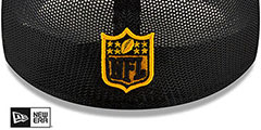 Steelers 2021 NFL TRUCKER DRAFT FLEX  Hat by New Era - 4th View