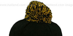 Steelers CRAYON BOX Knit Beanie Hat by New Era - 4th View