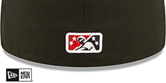 Storm MILB ONFIELD HOME Black-Red Fitted Hat by New Era - 4th View