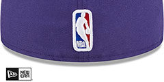 Suns 2023 NBA DRAFT Purple Fitted Hat by New Era - 4th View