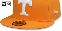 Tennessee NCAA TEAM-BASIC Orange Fitted Hat by New Era - 4th View