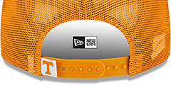 Tennessee TEAM-BASIC TRUCKER SNAPBACK Orange Hat by New Era - 4th View