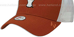 Texas DHS-MESH Rust-White Fitted Hat by Zephyr - 4th View