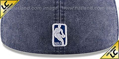 Thunder LOW-CROWN FADED Navy Fitted Hat by New Era - 4th View