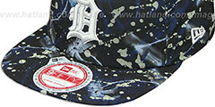 Tigers GLOWSPECK SNAPBACK Hat by New Era - 4th View