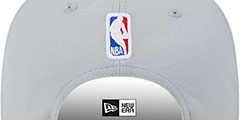 Trail Blazers 2023 TIP OFF SNAPBACK Grey-Black Hat by New Era - 4th View