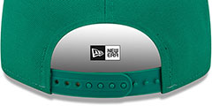 Travelers COPA SNAPBACK Gold-Green-Red Hat by New Era - 4th View