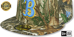 UCLA NCAA TEAM-BASIC Realtree Camo Fitted Hat by New Era - 4th View