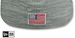 USA 2023 CLUBHOUSE Heather Grey Fitted Hat by New Era - 4th View