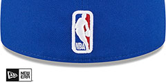 Warriors 2023 NBA DRAFT Royal Fitted Hat by New Era - 4th View