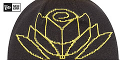 Warriors 22-23 CITY-EDITION Knit Beanie Hat by New Era - 4th View