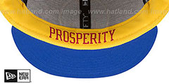 Warriors CITY-SERIES Royal-Gold Fitted Hat by New Era - 4th View