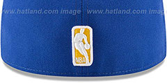 Warriors GRIPPING-VIZE Royal-Grey Fitted Hat by New Era - 4th View