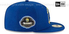 Warriors TEAM-SUPERB Royal Fitted Hat by New Era - 4th View