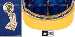 Warriors TROPHY-CHAMP Royal Fitted Hat by New Era - 4th View