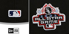 White Sox 2003 ALL STAR GAME SIDE-PATCH UP Fitted Hat by New Era - 4th View