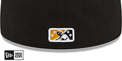 Whitecaps THEME NIGHT Black Fitted Hat by New Era - 4th View