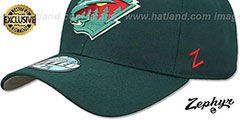 Wild SHOOTOUT Green Fitted Hat by Zephyr - 4th View