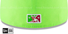 Wind Surge COPA Lime-Pink Fitted Hat by New Era - 4th View