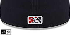 Wind Surge MILB MARVEL DEFENDERS Sky-Navy-Red Fitted Hat by New Era - 4th View