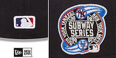 Yankees 2000 SUBWAY SERIES SIDE-PATCH UP Fitted Hat by New Era - 4th View