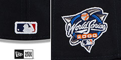 Yankees 2000 WORLD SERIES SIDE-PATCH UP Fitted Hat by New Era - 4th View