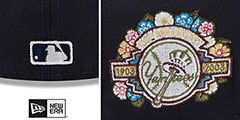 Yankees BOTANICAL SIDE-PATCH Navy Fitted Hat by New Era - 4th View