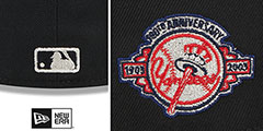 Yankees METALLIC CAMO Fitted Hat by New Era - 4th View